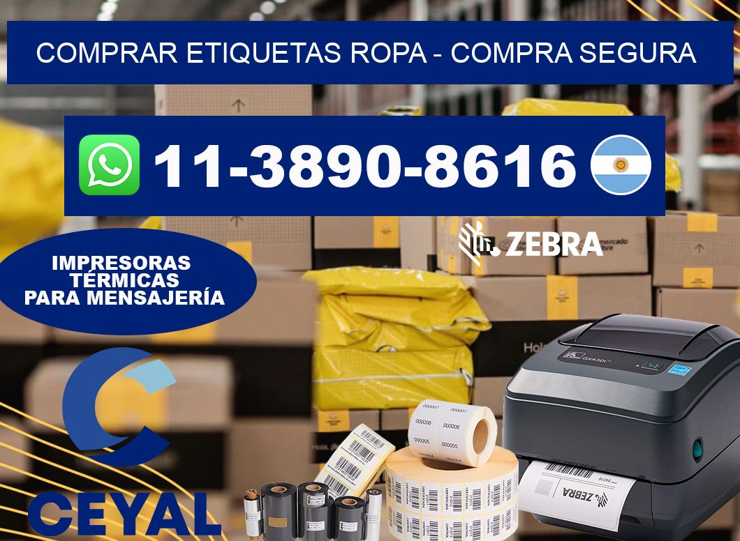 COMPRAR ETIQUETAS ROPA - Compra segura