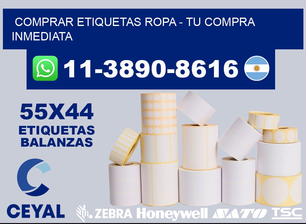 COMPRAR ETIQUETAS ROPA - Tu compra inmediata