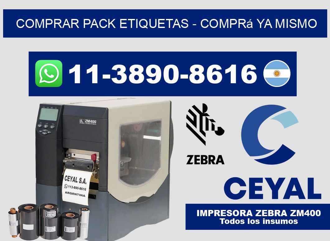 COMPRAR PACK ETIQUETAS - Comprá ya mismo