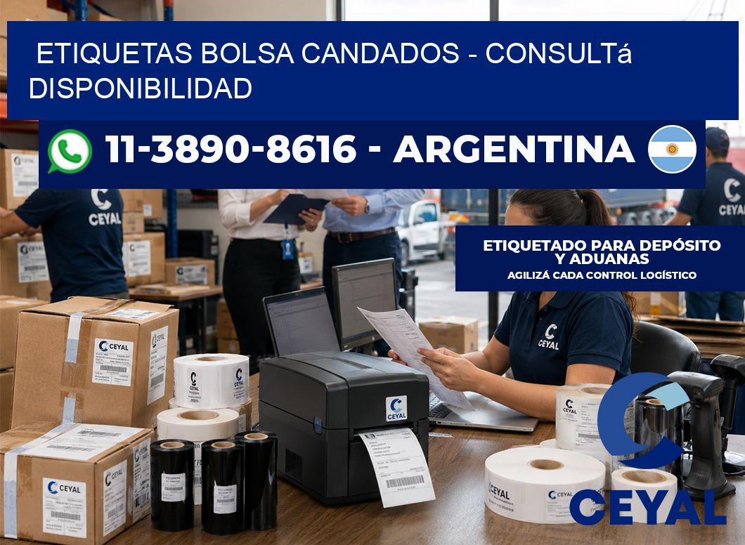 Etiquetas Bolsa candados - Consultá disponibilidad