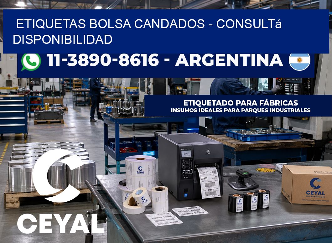 Etiquetas Bolsa candados – Consultá disponibilidad