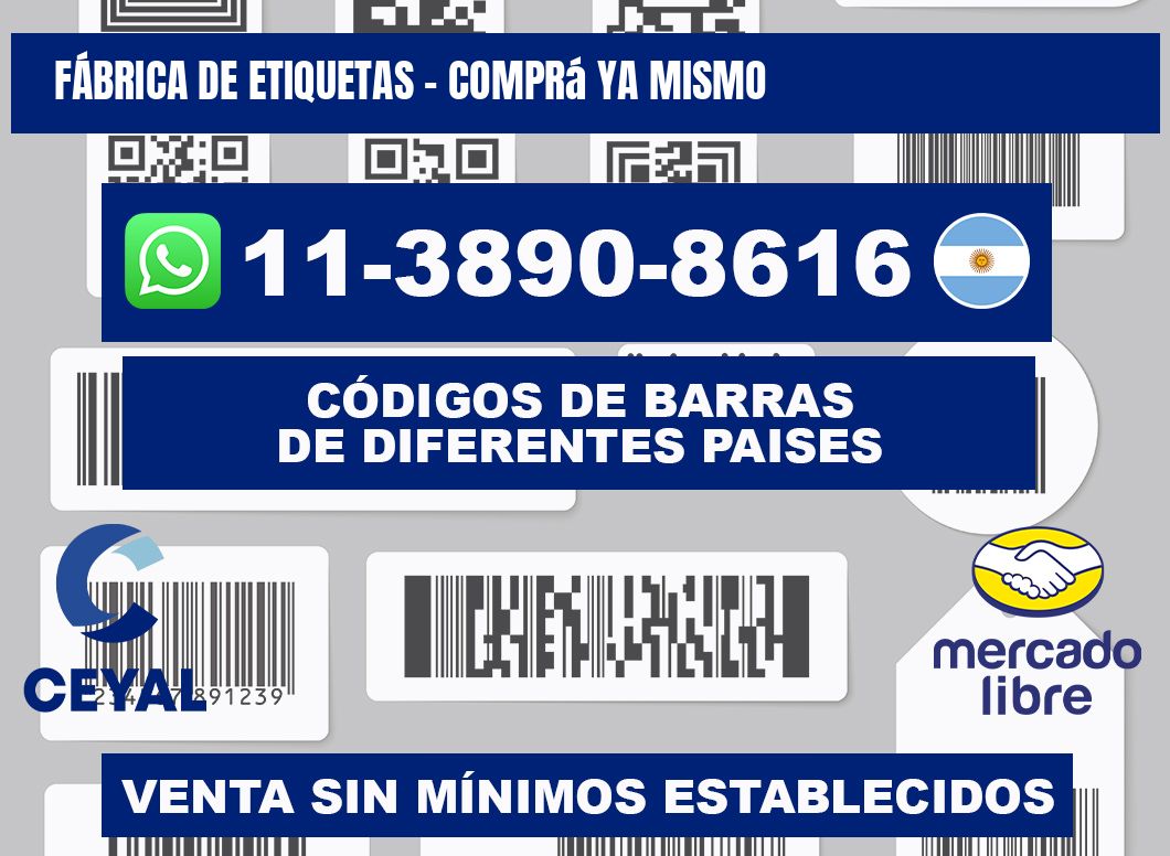 FÁBRICA DE ETIQUETAS - Comprá ya mismo