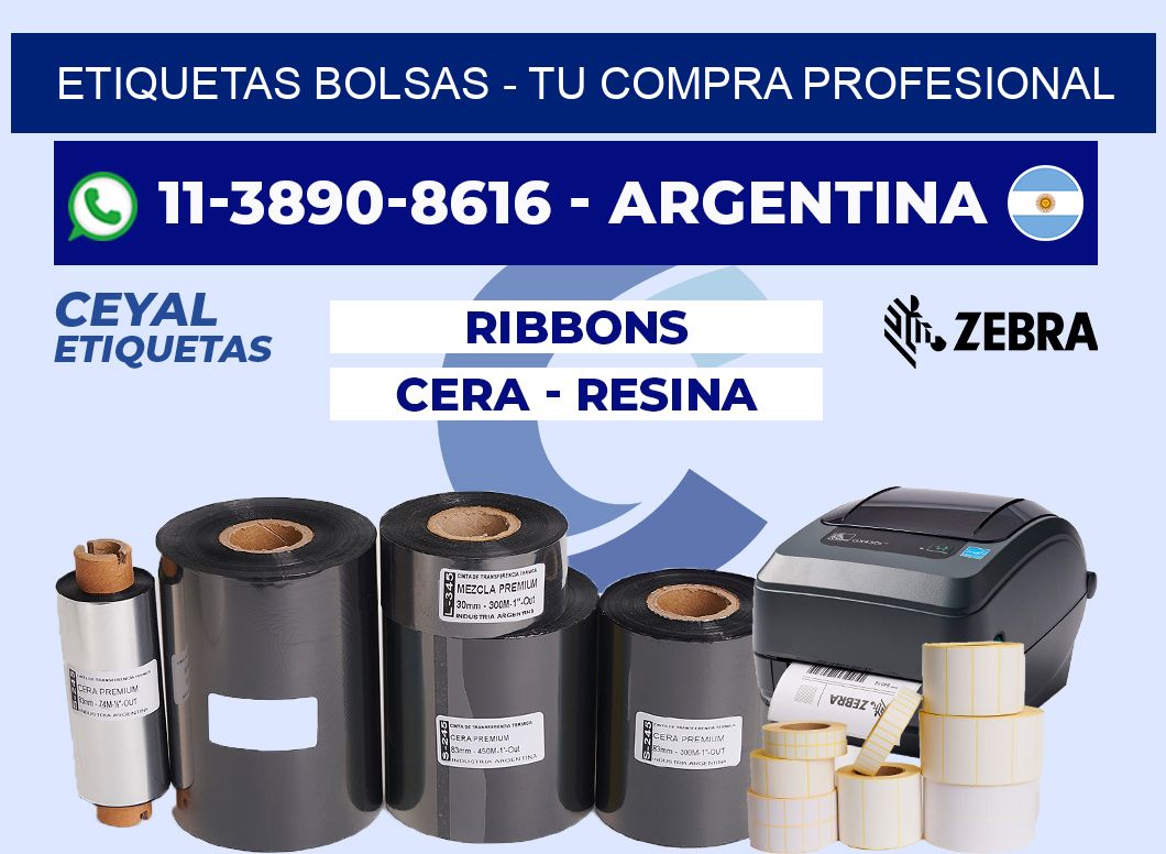 ETIQUETAS BOLSAS - Tu compra profesional
