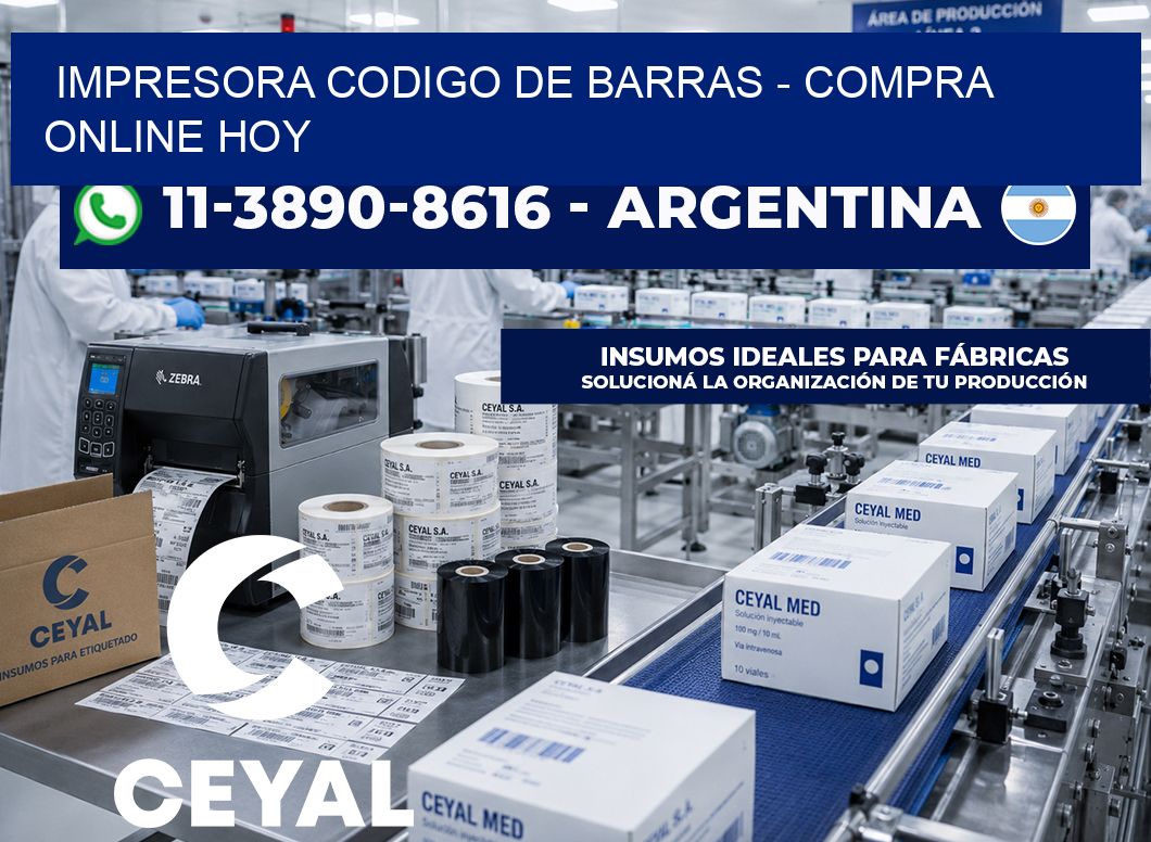 IMPRESORA CODIGO DE BARRAS – Compra online hoy