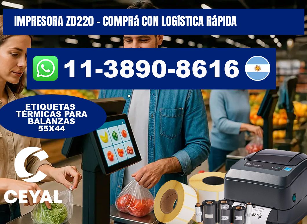 IMPRESORA ZD220 - Comprá con logística rápida
