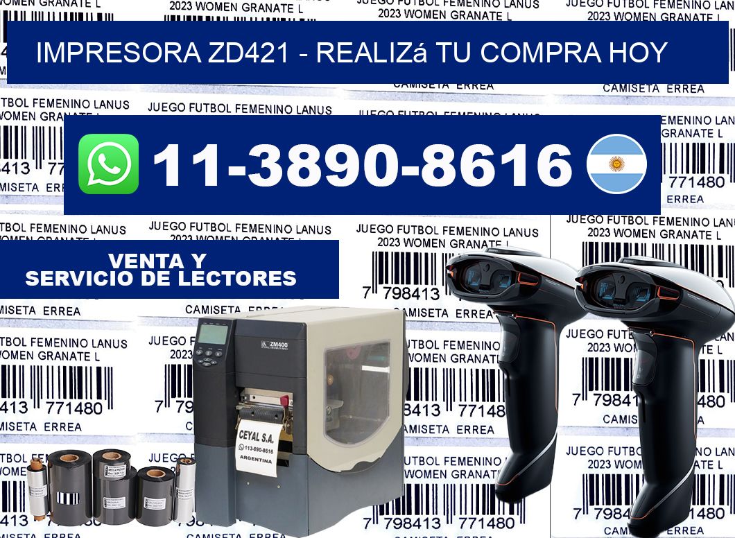 IMPRESORA ZD421 - Realizá tu compra hoy