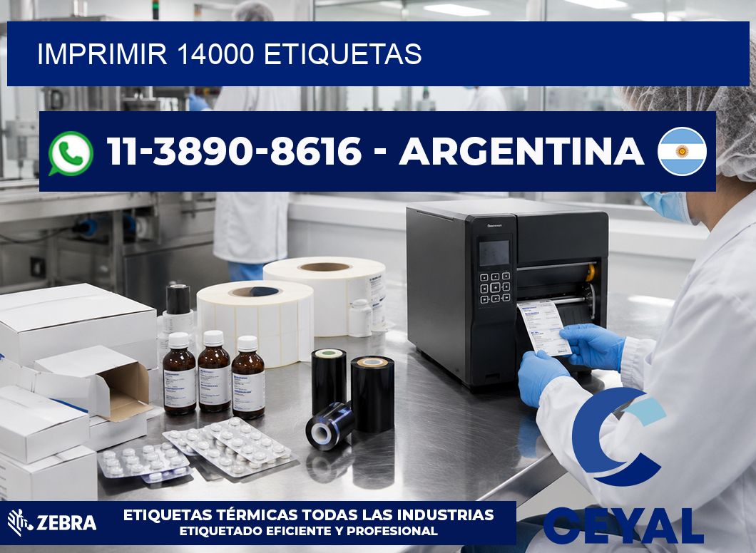 IMPRIMIR 14000 ETIQUETAS
