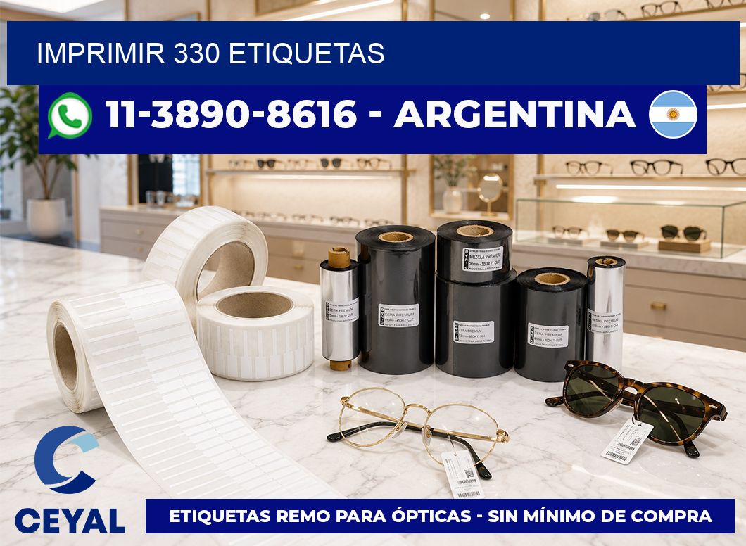 IMPRIMIR 330 ETIQUETAS