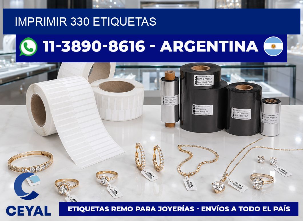 IMPRIMIR 330 ETIQUETAS