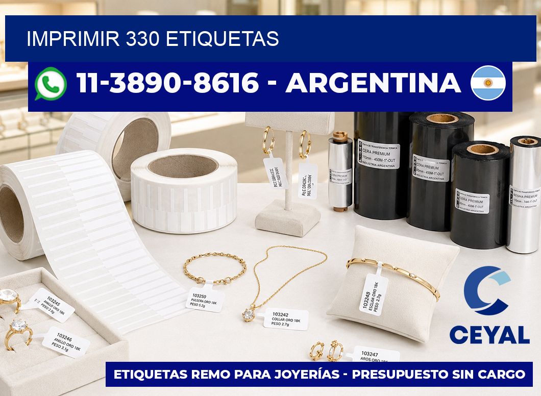 IMPRIMIR 330 ETIQUETAS