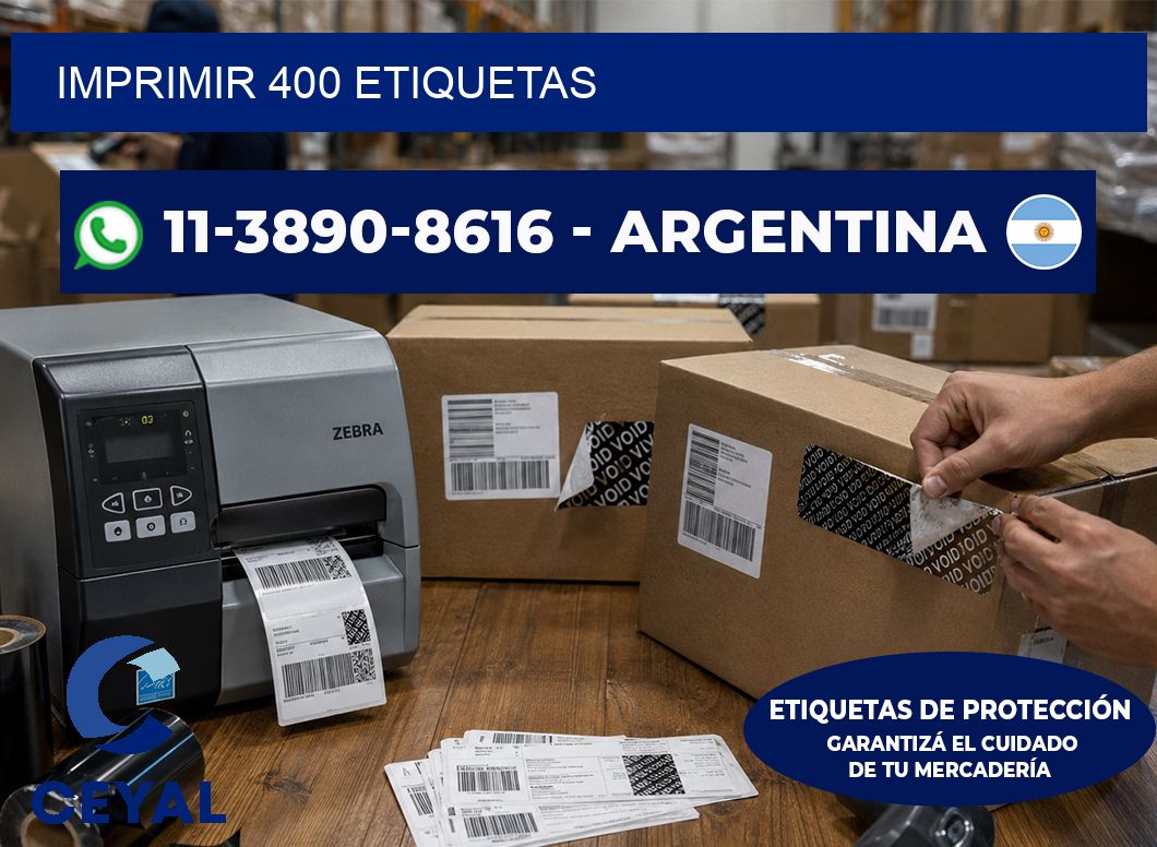 IMPRIMIR 400 ETIQUETAS