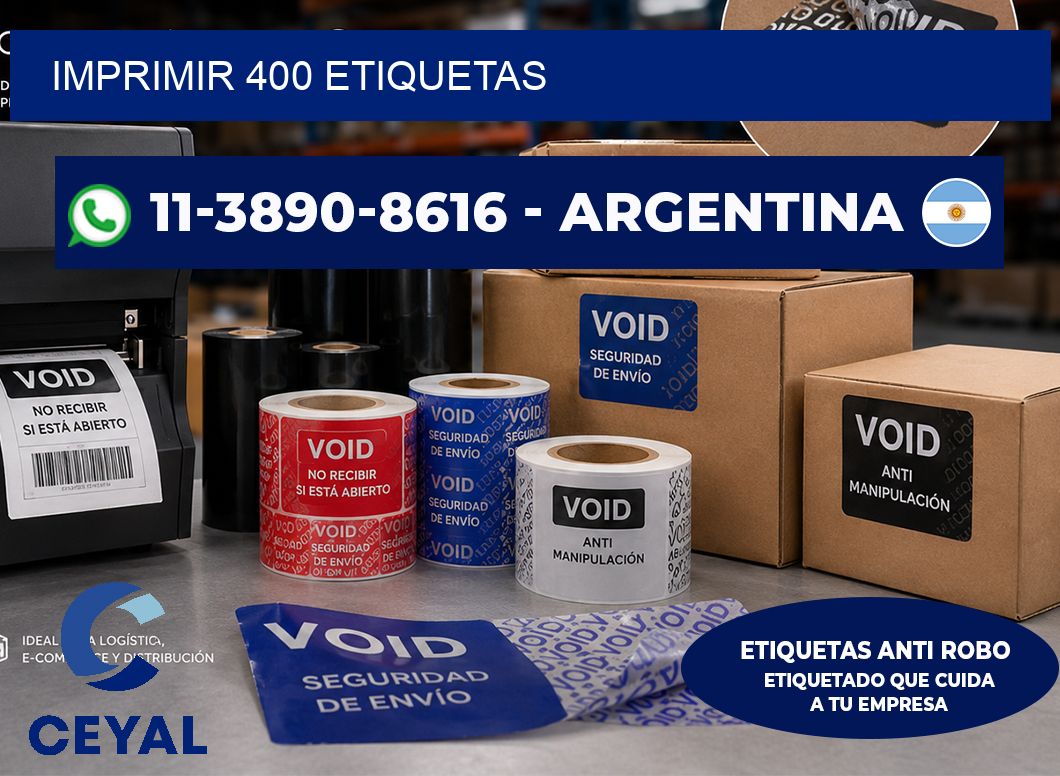 IMPRIMIR 400 ETIQUETAS