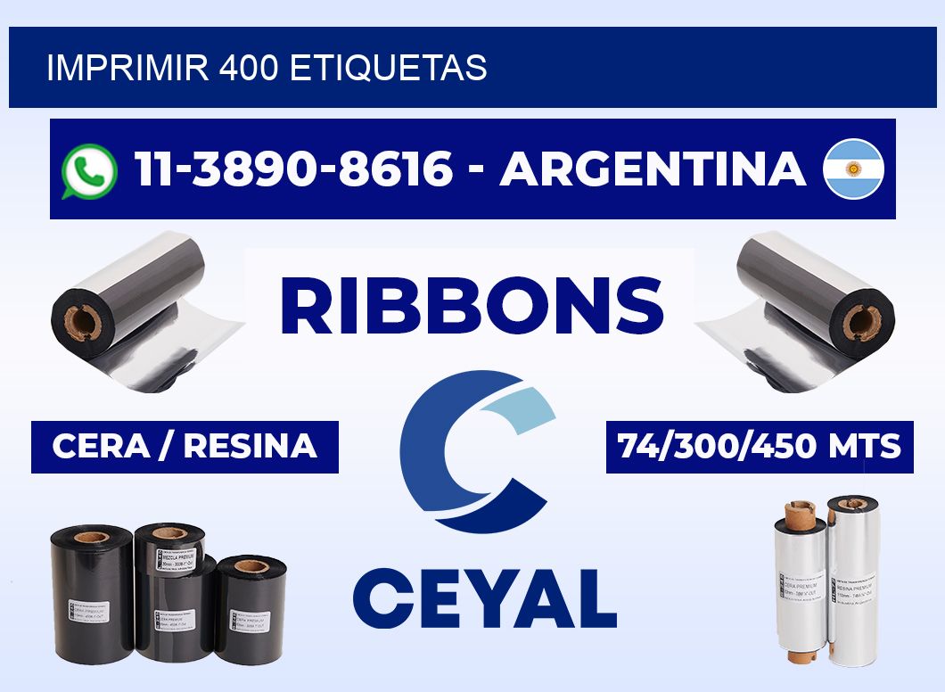 IMPRIMIR 400 ETIQUETAS