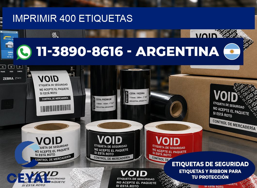 IMPRIMIR 400 ETIQUETAS
