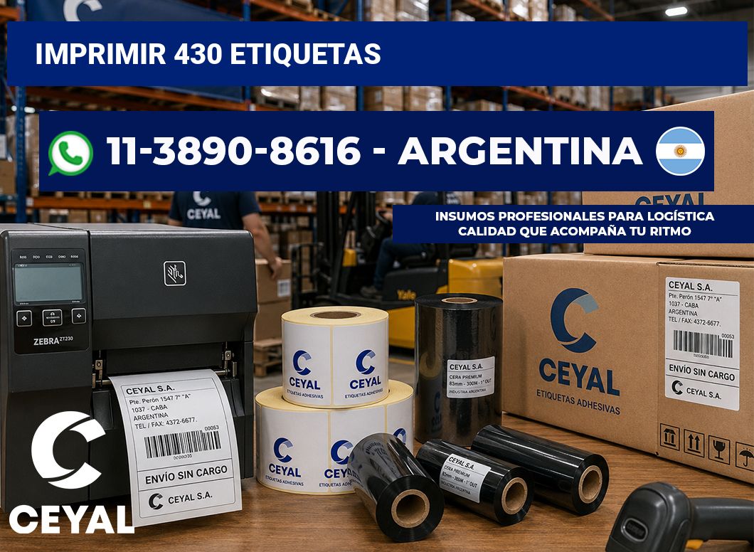 IMPRIMIR 430 ETIQUETAS