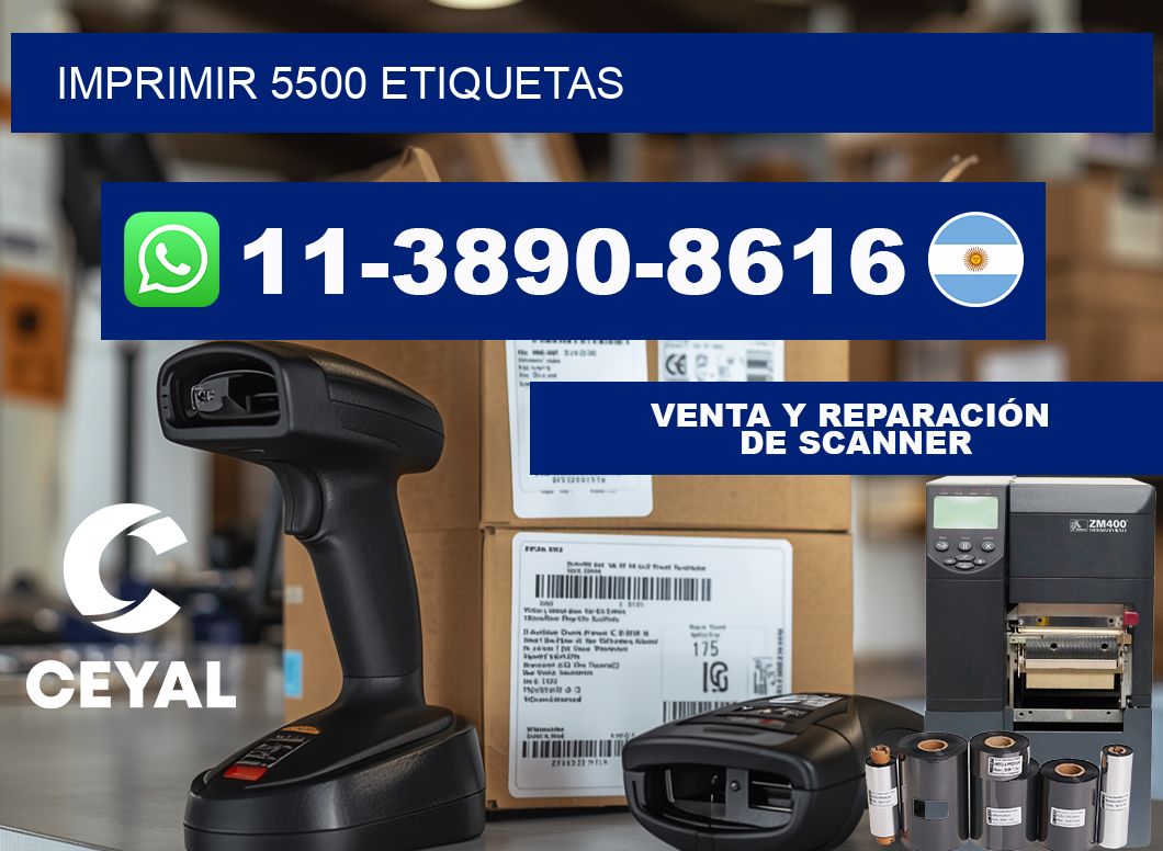 IMPRIMIR 5500 ETIQUETAS