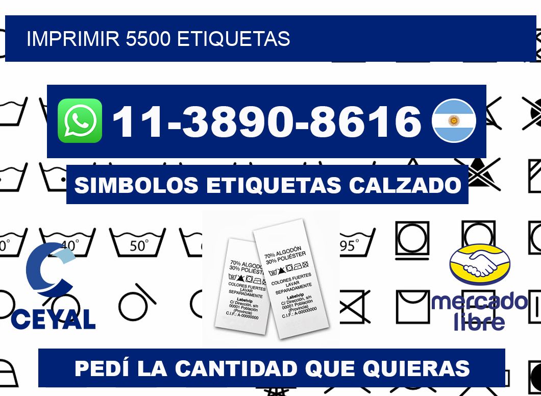IMPRIMIR 5500 ETIQUETAS