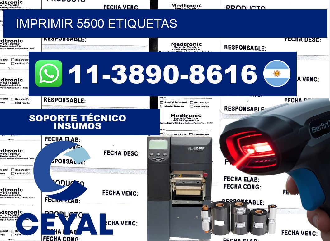 IMPRIMIR 5500 ETIQUETAS