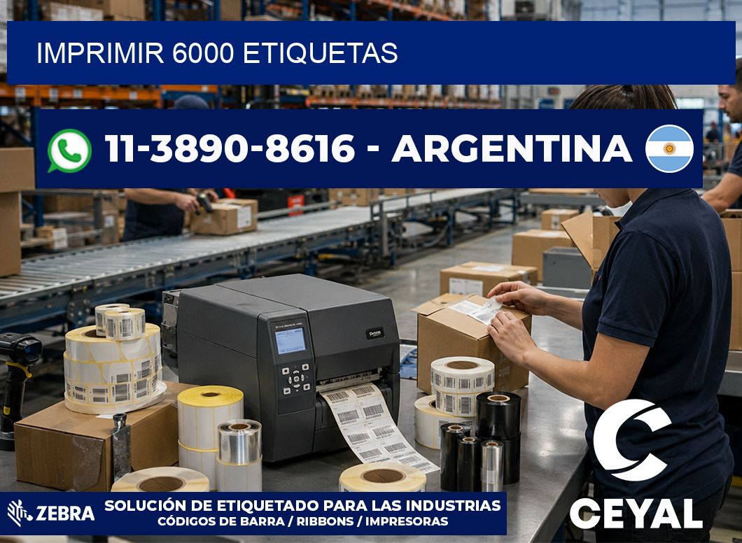 IMPRIMIR 6000 ETIQUETAS