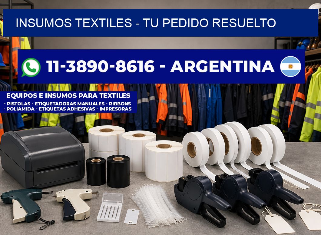 INSUMOS TEXTILES - Tu pedido resuelto