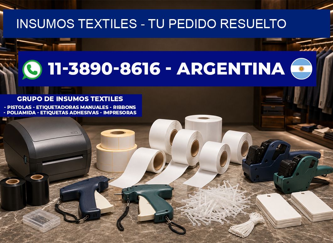 INSUMOS TEXTILES – Tu pedido resuelto
