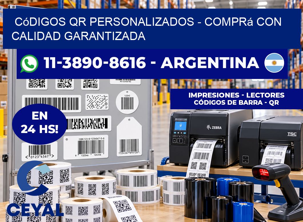 Códigos QR Personalizados - Comprá con calidad garantizada
