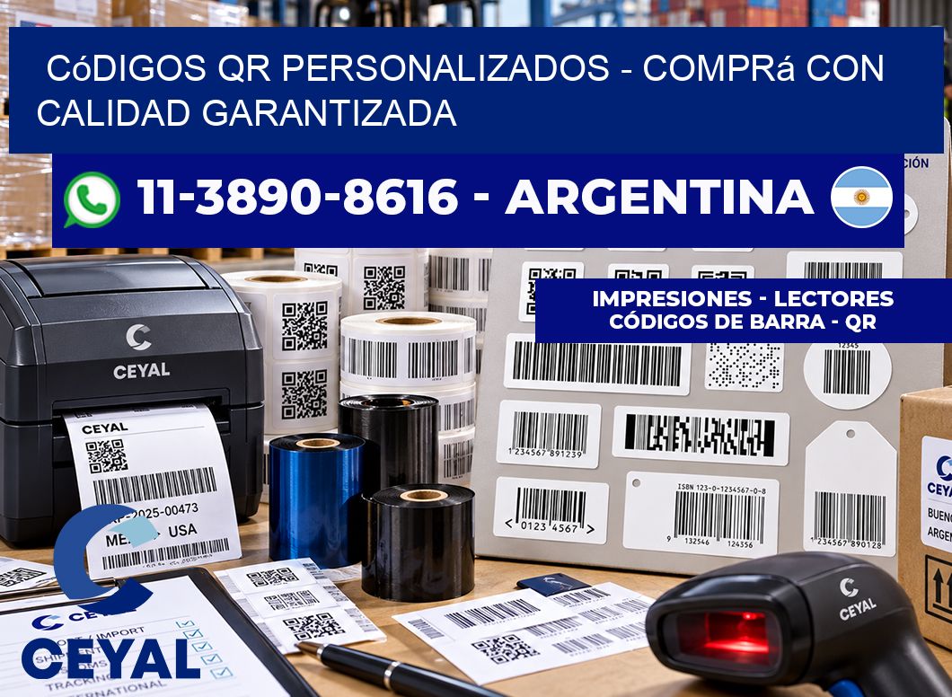 Códigos QR Personalizados - Comprá con calidad garantizada