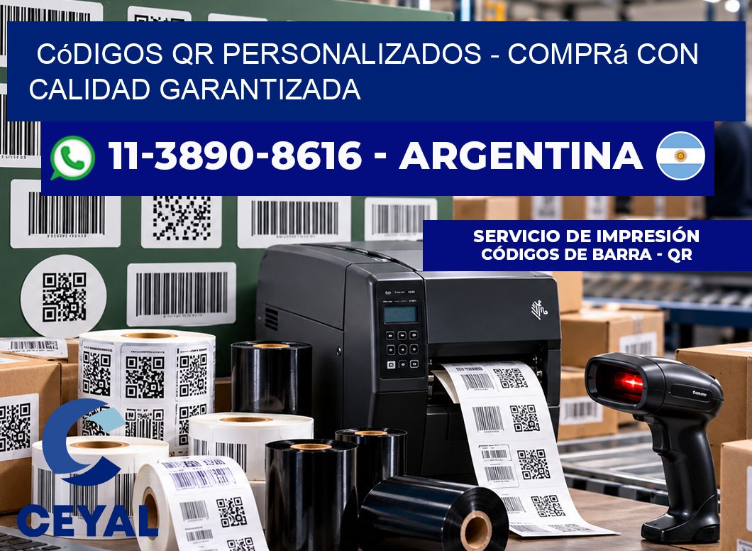 Códigos QR Personalizados - Comprá con calidad garantizada