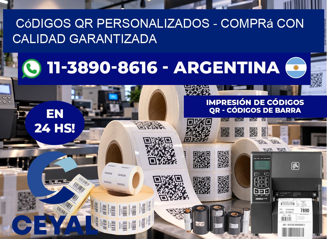 Códigos QR Personalizados – Comprá con calidad garantizada