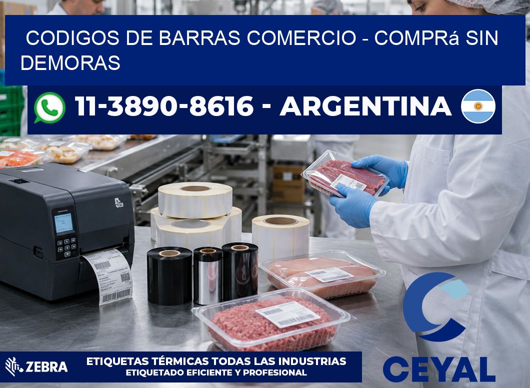 Codigos de barras comercio - Comprá sin demoras