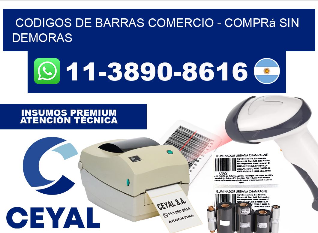 Codigos de barras comercio - Comprá sin demoras