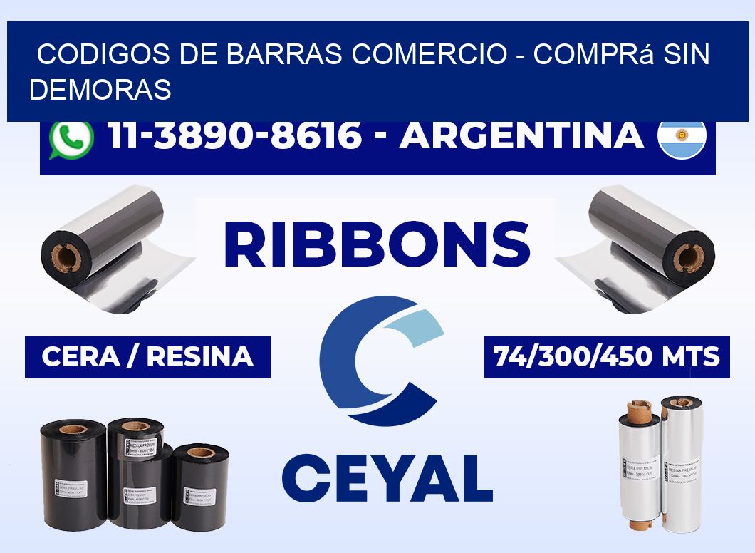 Codigos de barras comercio - Comprá sin demoras