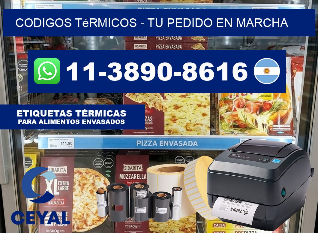Codigos térmicos – Tu pedido en marcha