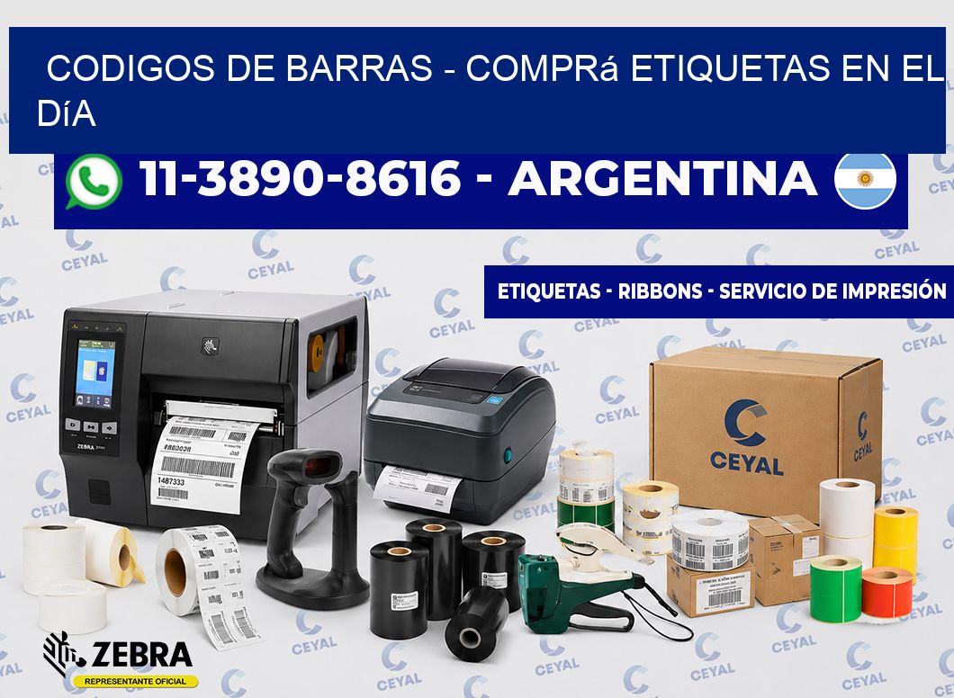 codigos de barras – Comprá etiquetas en el día