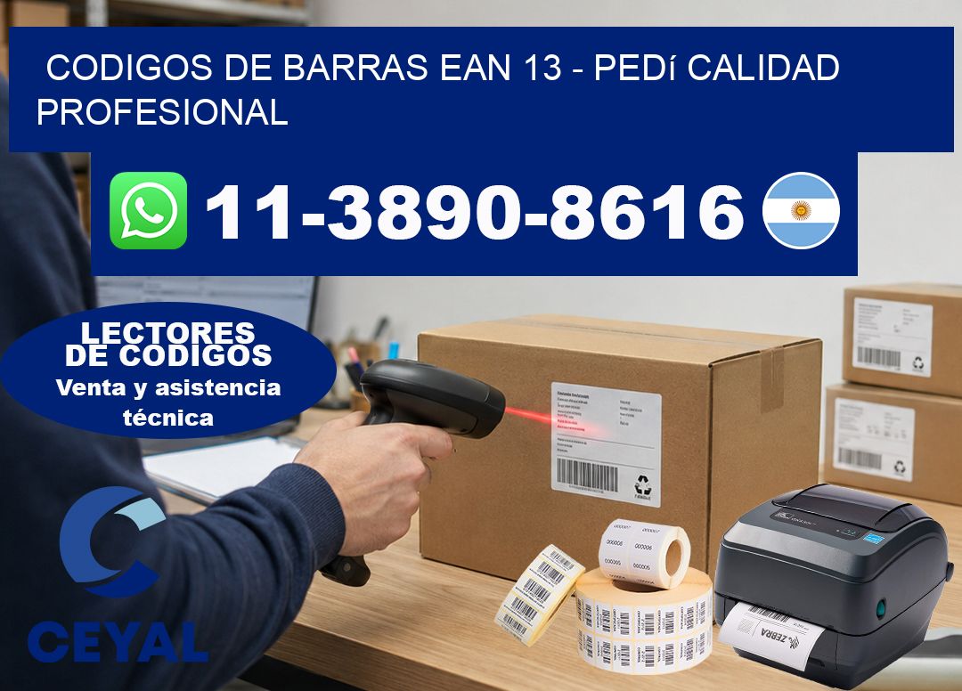 codigos de barras ean 13 – Pedí calidad profesional