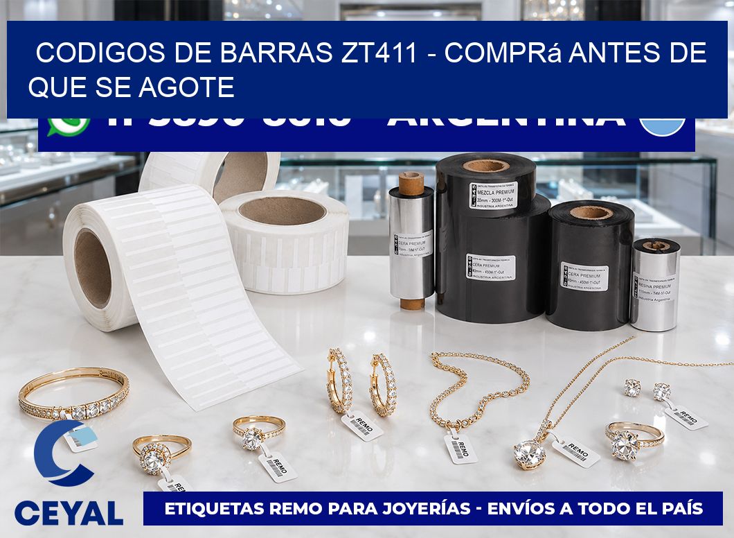 codigos de barras zt411 - Comprá antes de que se agote