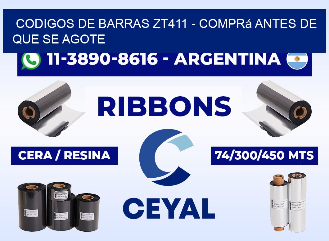 codigos de barras zt411 - Comprá antes de que se agote