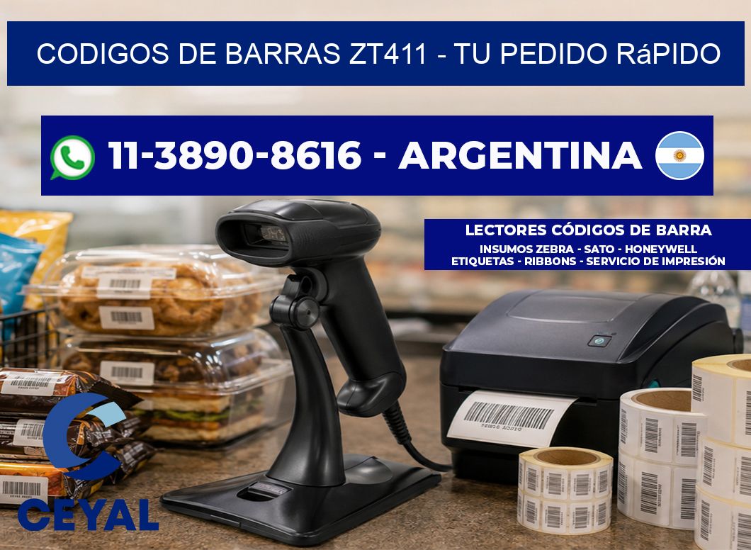 codigos de barras zt411 - Tu pedido rápido