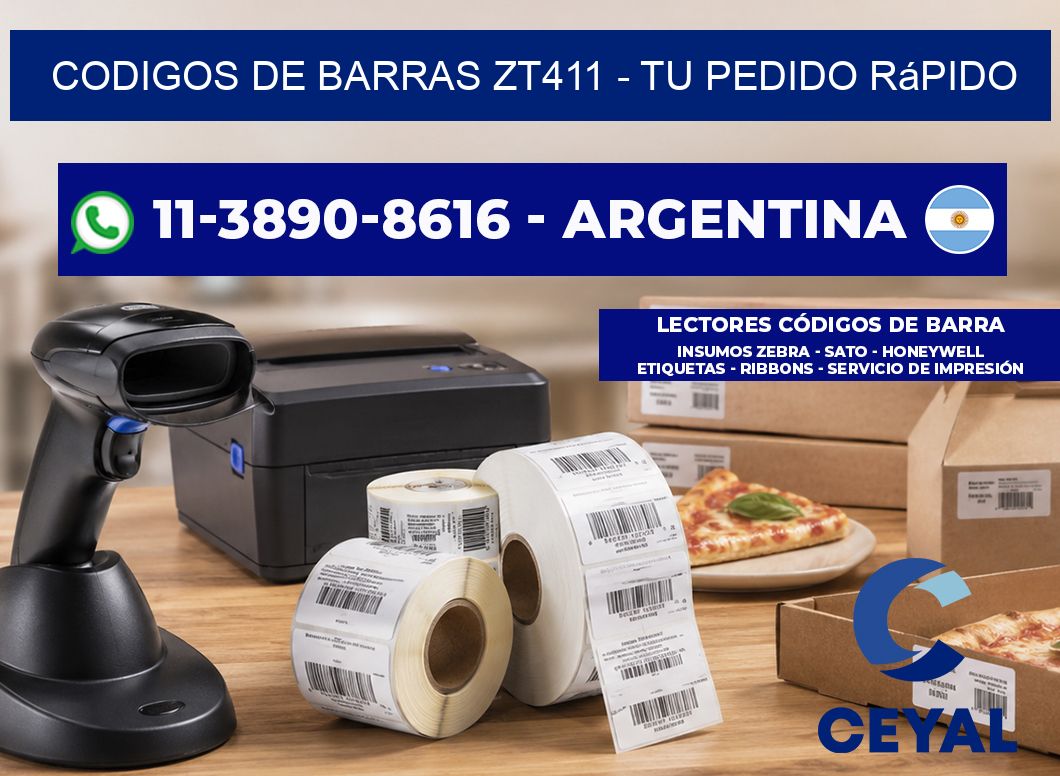 codigos de barras zt411 – Tu pedido rápido