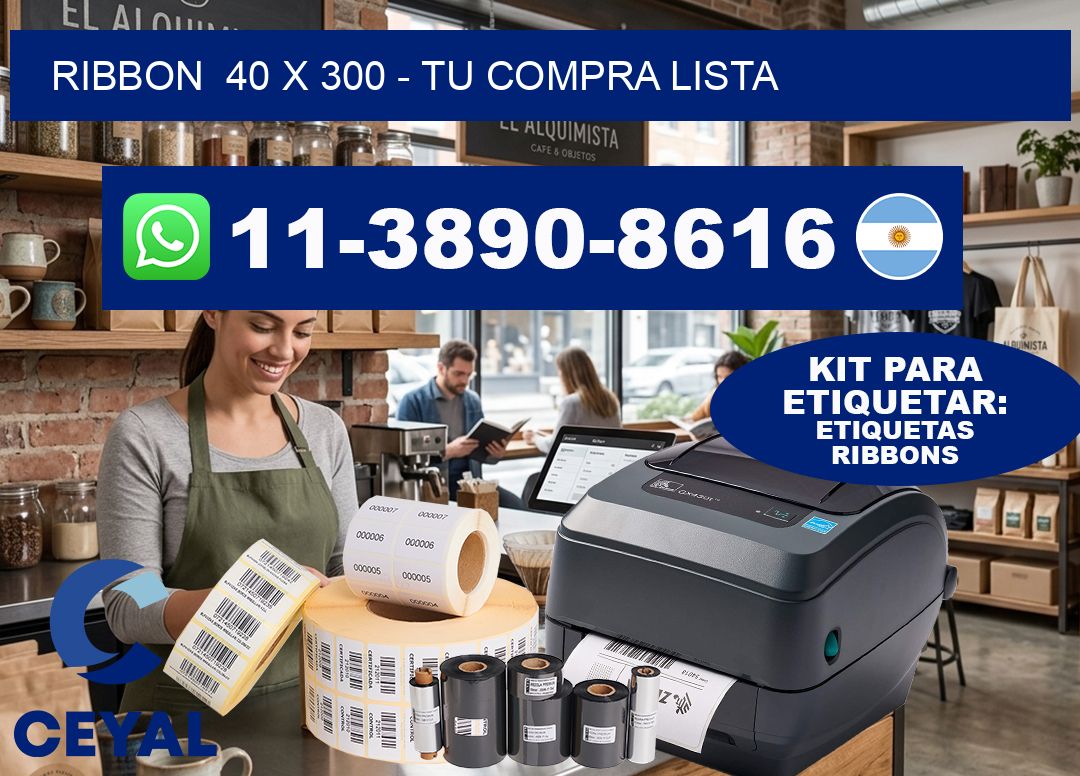 ribbon  40 x 300 - Tu compra lista