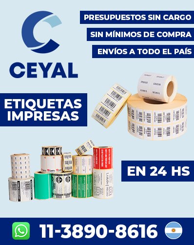 ETIQUETA Y RIBBON - Compra express
