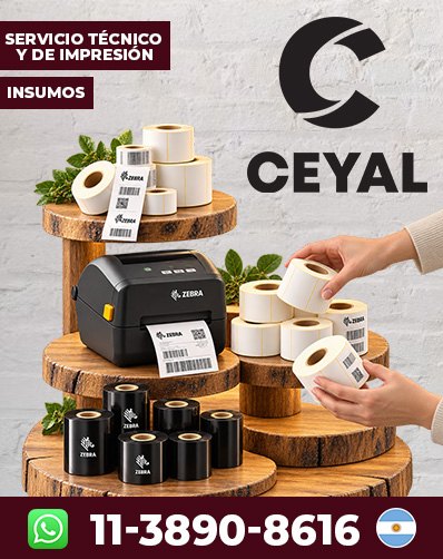 ROLLOS TERMICOS PARA ZEBRA - Consultá según tu proyecto